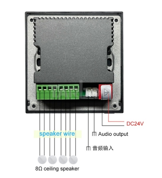 TARBOC Настенный мультимедийный проигрыватель RH-M4100