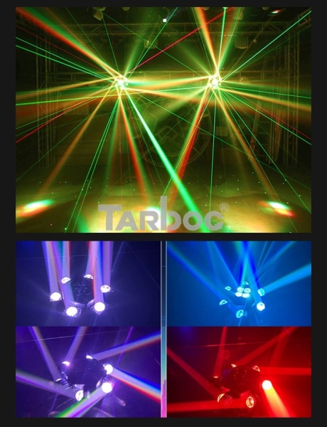 TARBOC Диско-свет LED+LASER+STROBE RH-FG06L