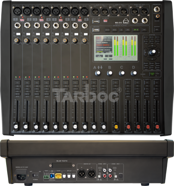 TARBOC Цифровой микшерный пульт MG-212