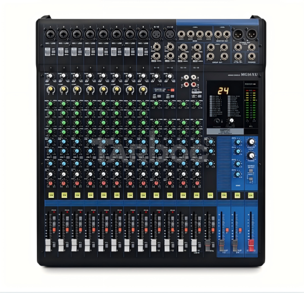TARBOC 4-групповой 12-канальный микшерный пульт MG-12XU