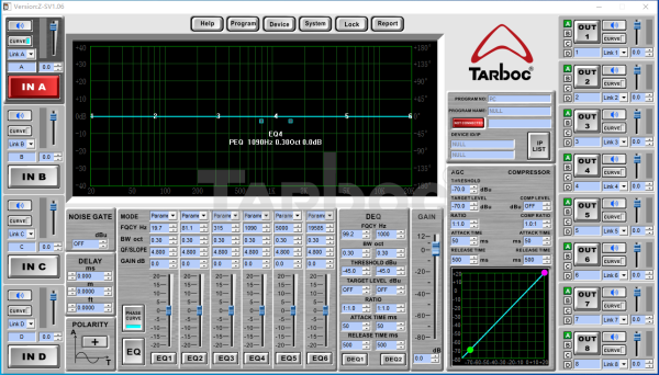 TARBOC Цифровой аудиопроцессор MG-48A