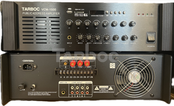 TARBOC Трансляционный усилитель VCM-1500L